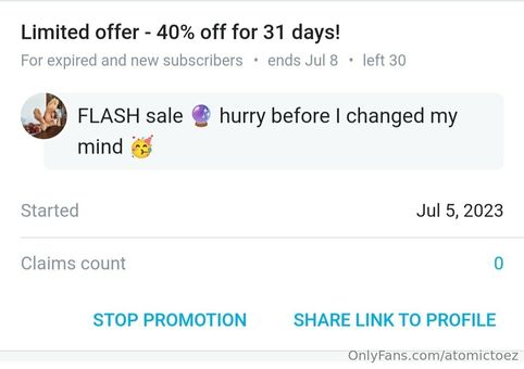 atomictoez Голые слитые фото OnlyFans 8