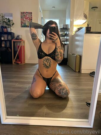 bbyevil Голые слитые фото OnlyFans 7