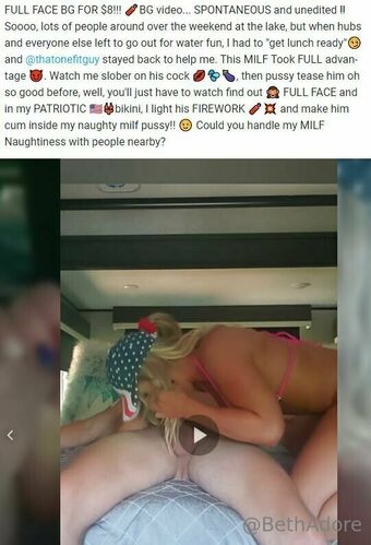 BethAdore Голые слитые фото OnlyFans 53