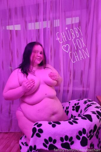 ChubbyFoxChan Голые слитые фото OnlyFans 13