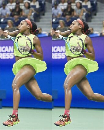 Coco Gauff Голые слитые фото OnlyFans 41