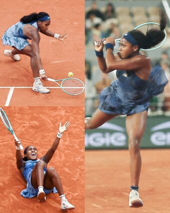 Coco Gauff Голые слитые фото OnlyFans 48
