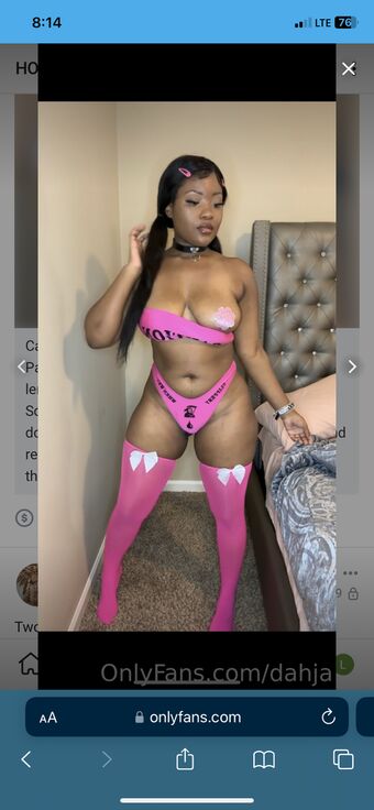 Dahja Голые слитые фото OnlyFans 14