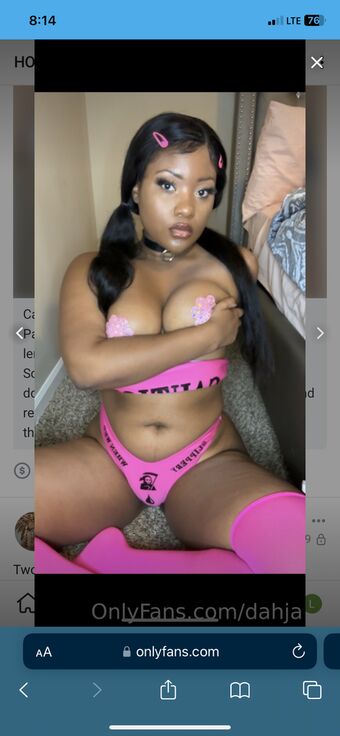 Dahja Голые слитые фото OnlyFans 16