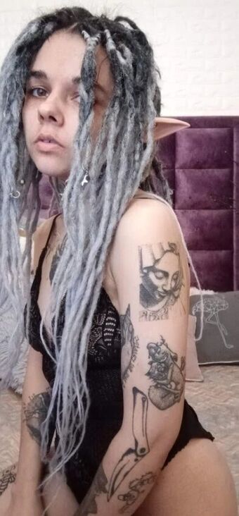 Dark Elf Голые слитые фото OnlyFans 46