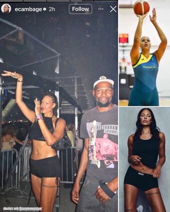 Elizabeth Cambage Голые слитые фото OnlyFans 43