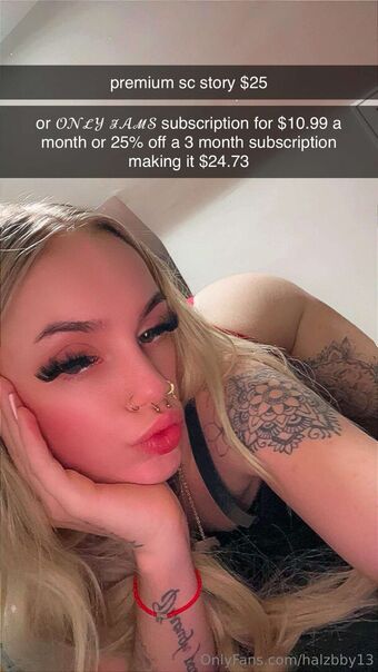 halzbby13 Голые слитые фото OnlyFans 1