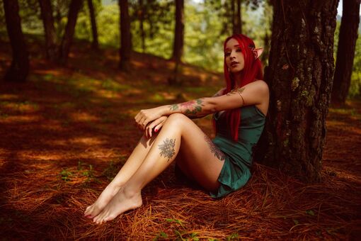 HannaRed_ Голые слитые фото OnlyFans 4