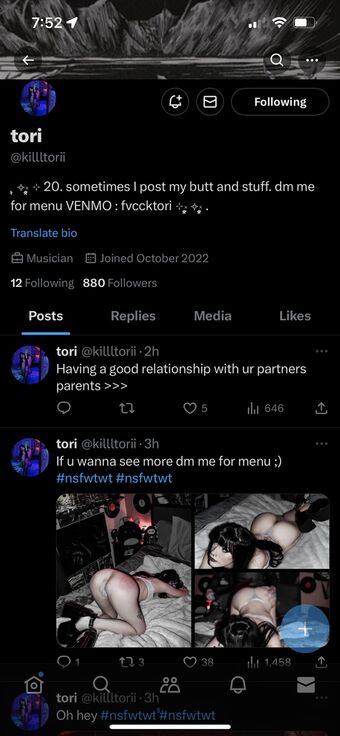 Killltorii Голые слитые фото OnlyFans 4
