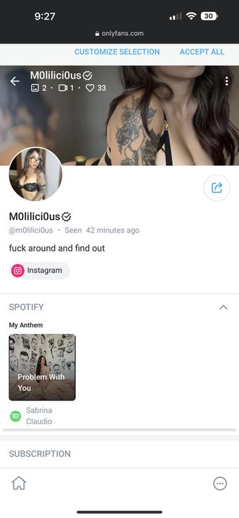 MOliliciOus Голые слитые фото OnlyFans 2