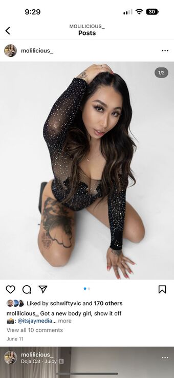 MOliliciOus Голые слитые фото OnlyFans 4