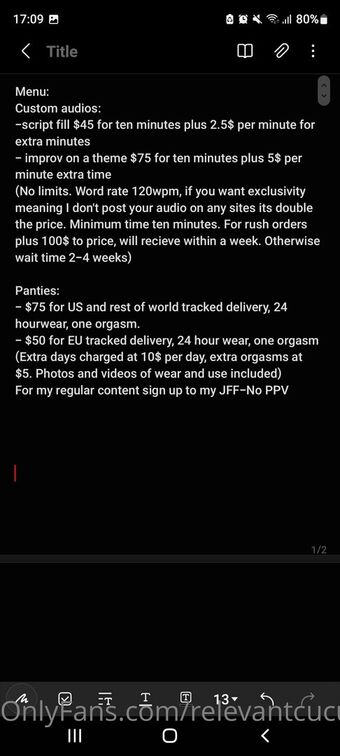 relevantcucumberpanty