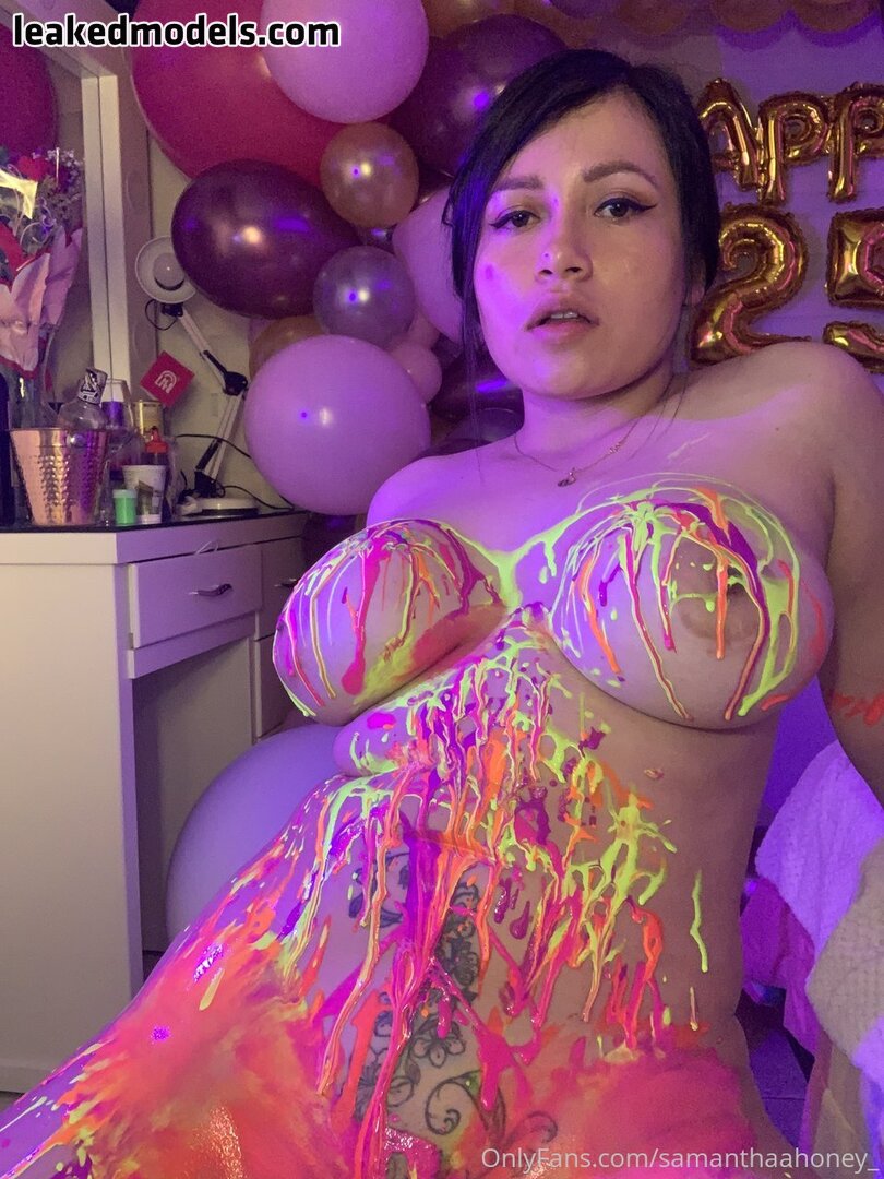 Samanthaahoney_  samanthahoney19 Голые слитые фото OnlyFans 1 - Слитые  Модели