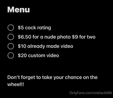 zoblack686 Голые слитые фото OnlyFans 16